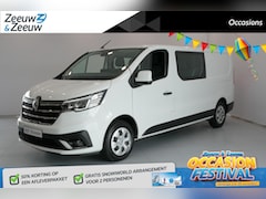 Renault Trafic - 2.0 dCi 110 T29 L2H1 DC Work Edition *Navi*Airco*Parkeersensoren*Passagiersbank*Trekhaak*V