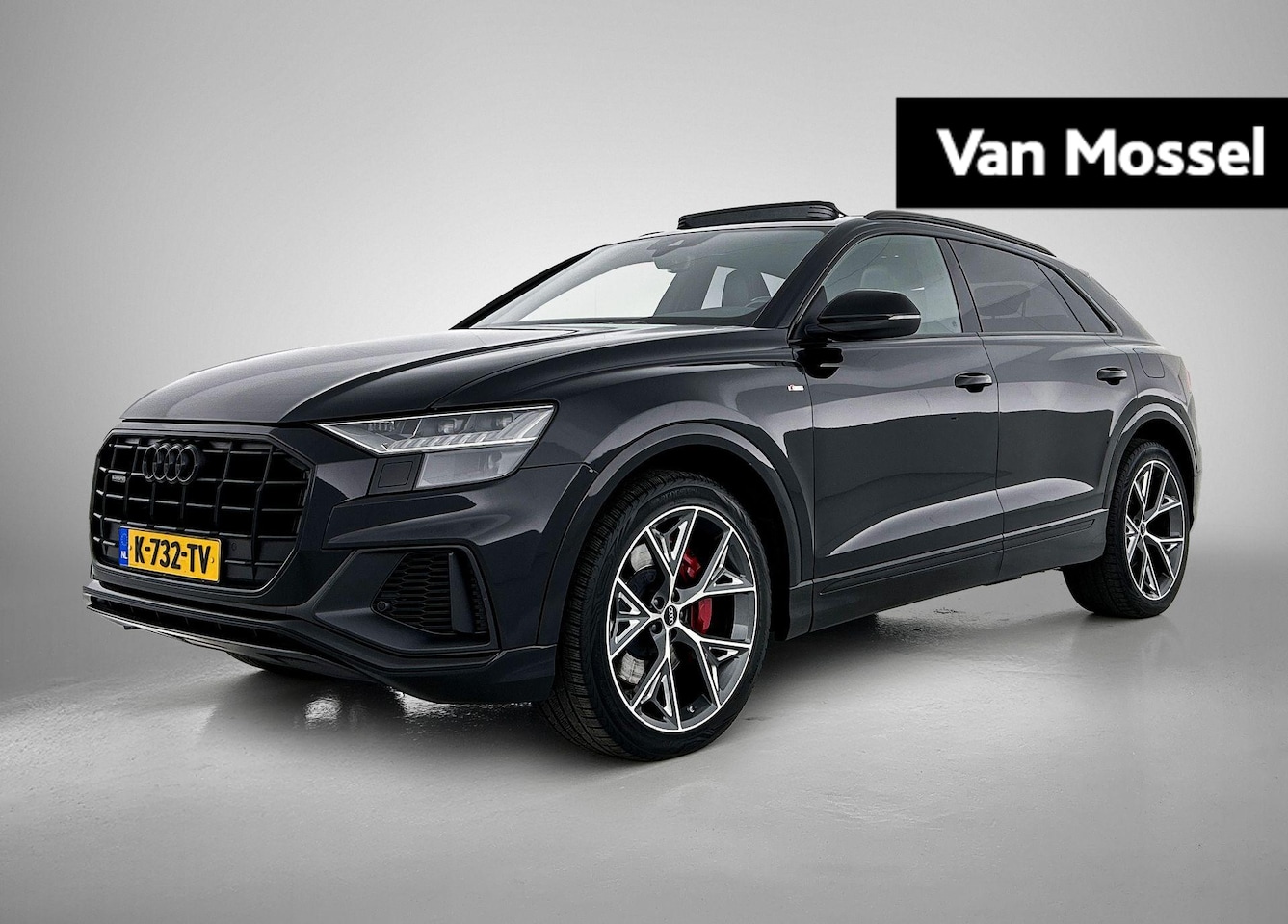 Audi Q8 - 60 TFSI e quattro Competition 462 PK | S-line | Automaat | Camera | Panoramadak | Bang & O - AutoWereld.nl
