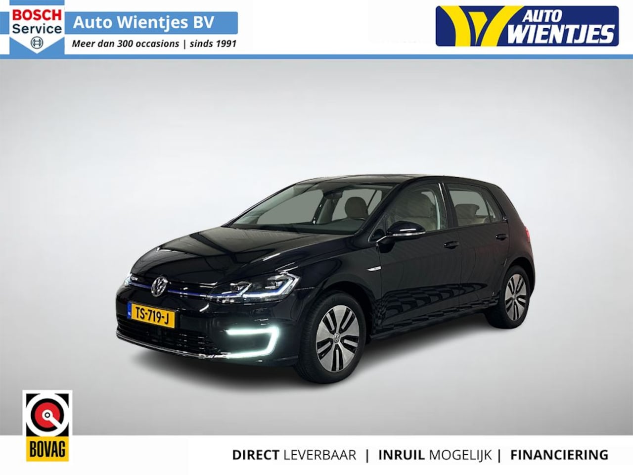 Volkswagen e-Golf - Aut | 36kWh Edition 5-Drs | SOH 91% | Leer | Navi - AutoWereld.nl