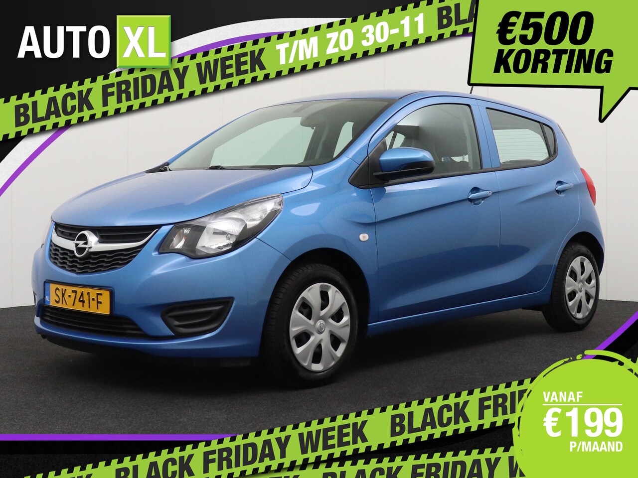 Opel Karl - 1.0 75 PK Edition Airco Cruise Bluetooth 15' LMV - AutoWereld.nl