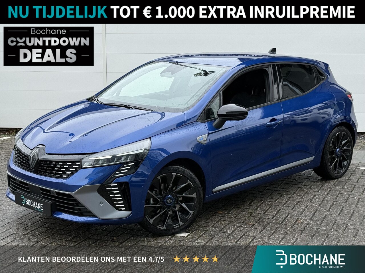 Renault Clio - 1.6 E-Tech Full Hybrid 145 esprit Alpine | Automaat | BOSE | 360° Camera | Navigatie - AutoWereld.nl