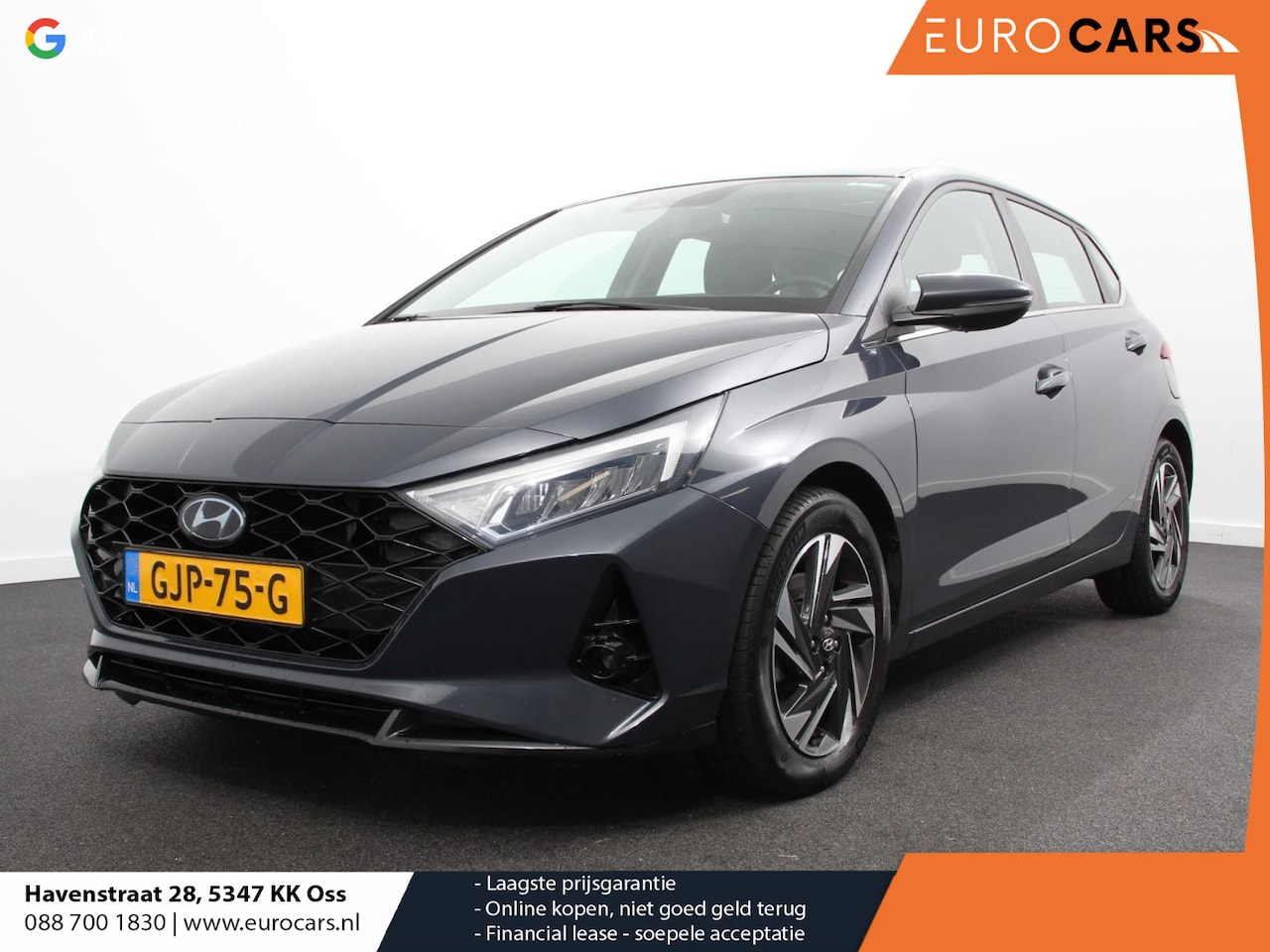 Hyundai i20 - 1.0 T-GDI 101pk Automaat Advanced Hyundai i20 1.0 T-GDI 101pk DCT Advanced | Airco | Cruis - AutoWereld.nl