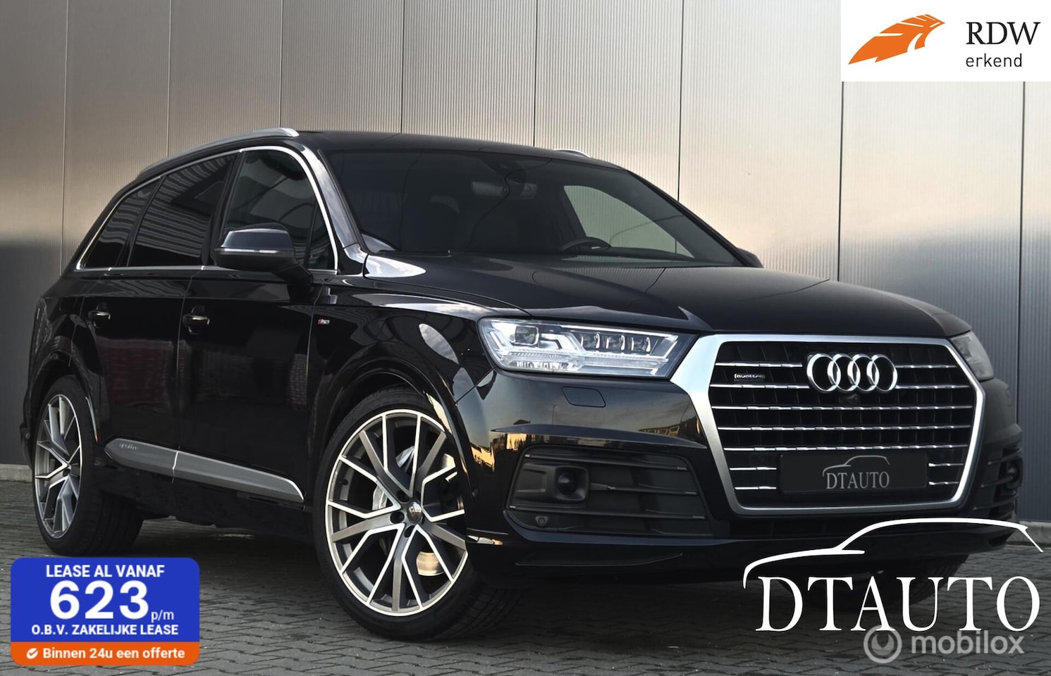 Audi Q7 SQ7 - 50 TDI Pano Bose Nachtz 3xS-Line Standk Keyles - AutoWereld.nl