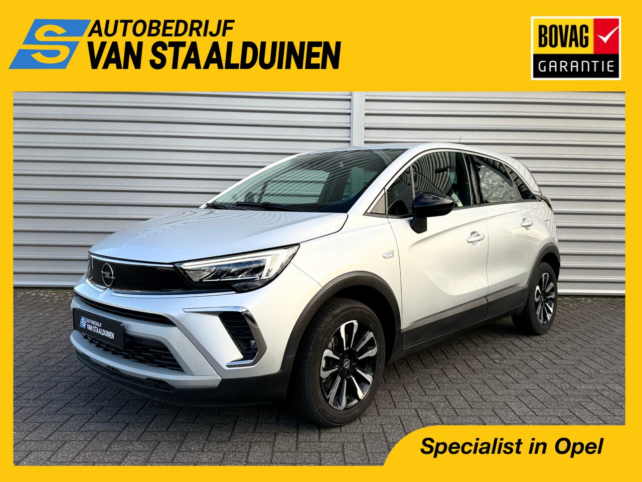 Opel Crossland - 1.2 Turbo 130pk Elegance Automaat | Navigatiesysteem | Parkeersensoren voor en achter | Ac - AutoWereld.nl