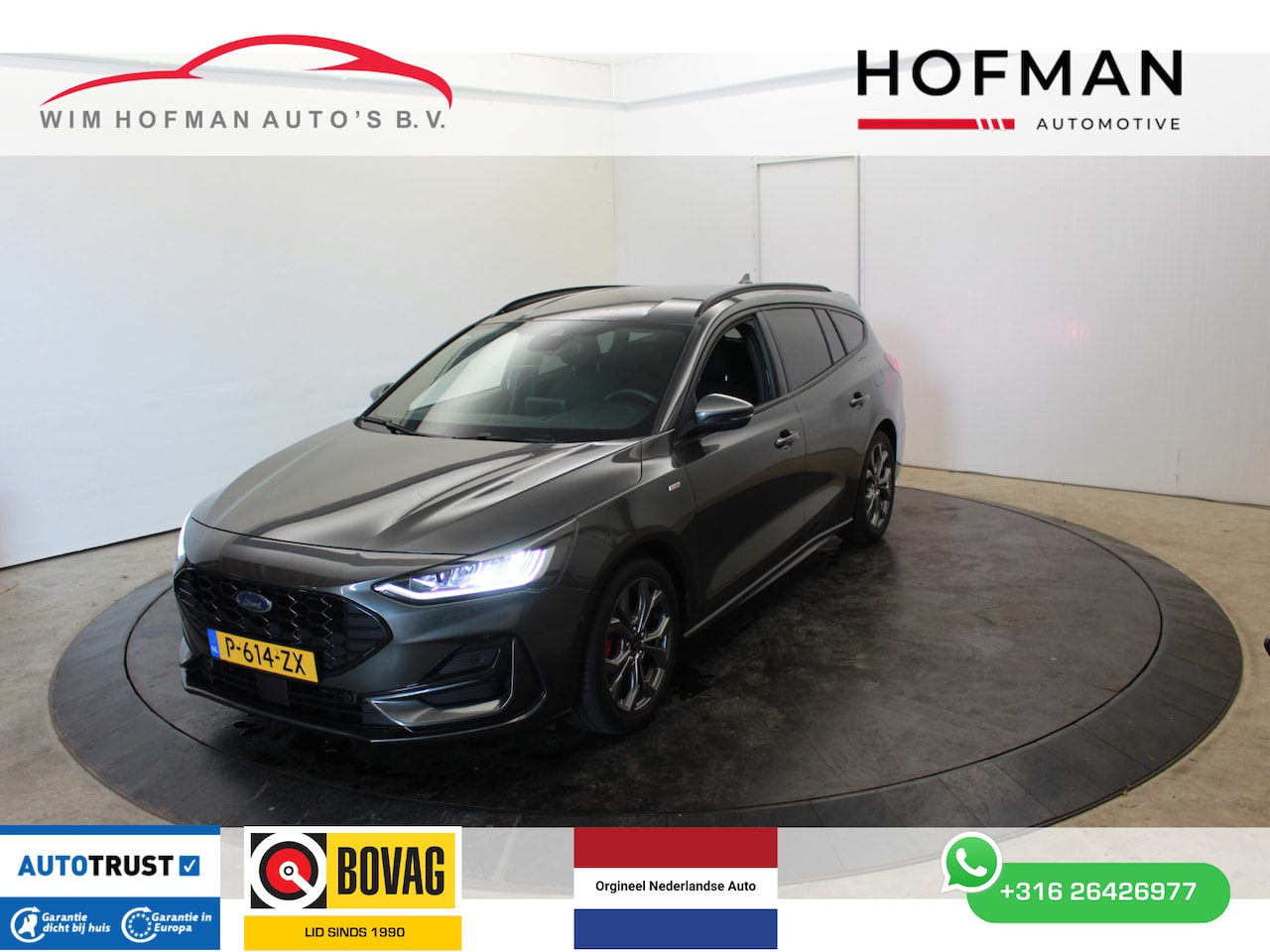 Ford Focus Wagon - Hybrid 135PK ST Line Style Trekh Camera Winterpack Keyless - AutoWereld.nl