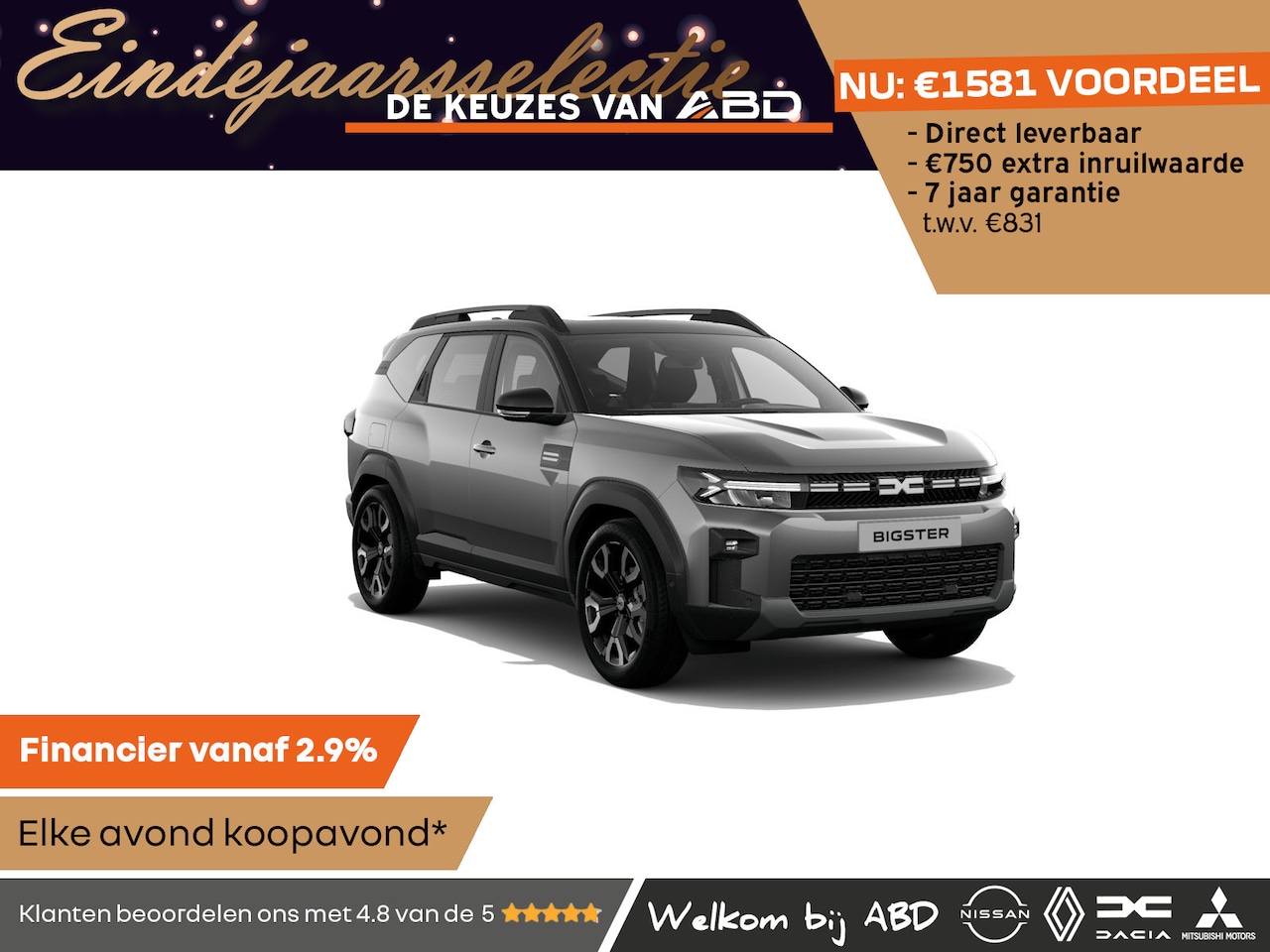 Dacia Bigster - Limited Edition Hybrid | Achteruitrijcamera | Cruise Control en snelheidsbegrenzer | Dacia - AutoWereld.nl