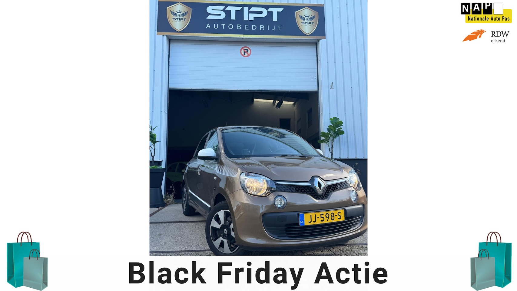 Renault Twingo - 1.0|APK|AIRCO|Elek.Ramen|GARANTIE|C.Controle| - AutoWereld.nl