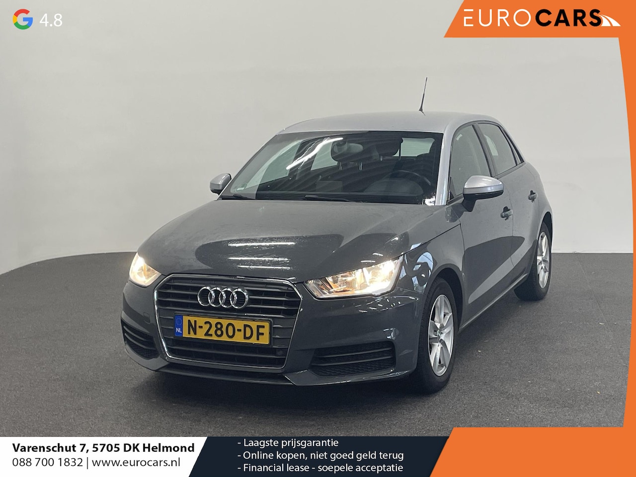 Audi A1 Sportback - 1.0 TFSI 5 Deurs Navigatie Parkeersensoren voor+achter Clima Bluetooth Cruise Control Afwi - AutoWereld.nl