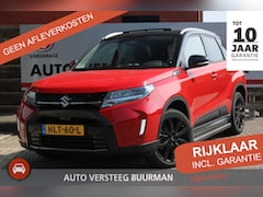 Suzuki Vitara - 1.5 Hybrid Style 115PK Automaat Panodak, Navigatie, 18 inch velgen all season, Treeplanken