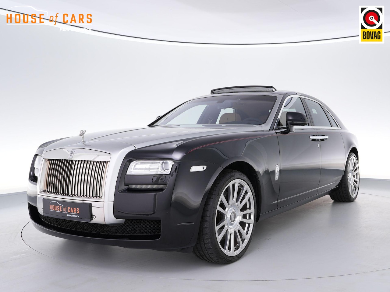 Rolls-Royce Ghost - 6.6 V12 |1e lak|schuif/kantel|memory|luchtvering|stoelverwarming + verkoeling|parkeercamer - AutoWereld.nl