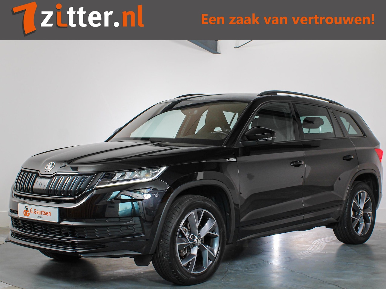 Skoda Kodiaq - 1.5 TSI Sportline Business 7-Persoons Elek Trekhaak, Canton, Camera, ACC, Apple CarPlay/An - AutoWereld.nl