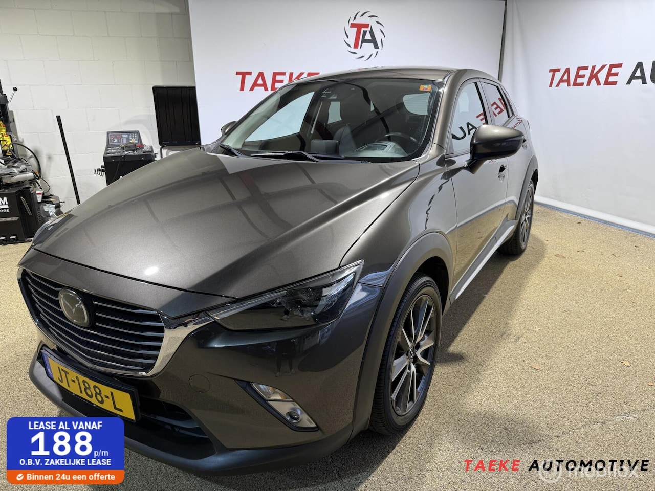 Mazda CX-3 - 2.0 SkyActiv-G 120 GT-M AUT/Clima/Cruise/Nap - AutoWereld.nl