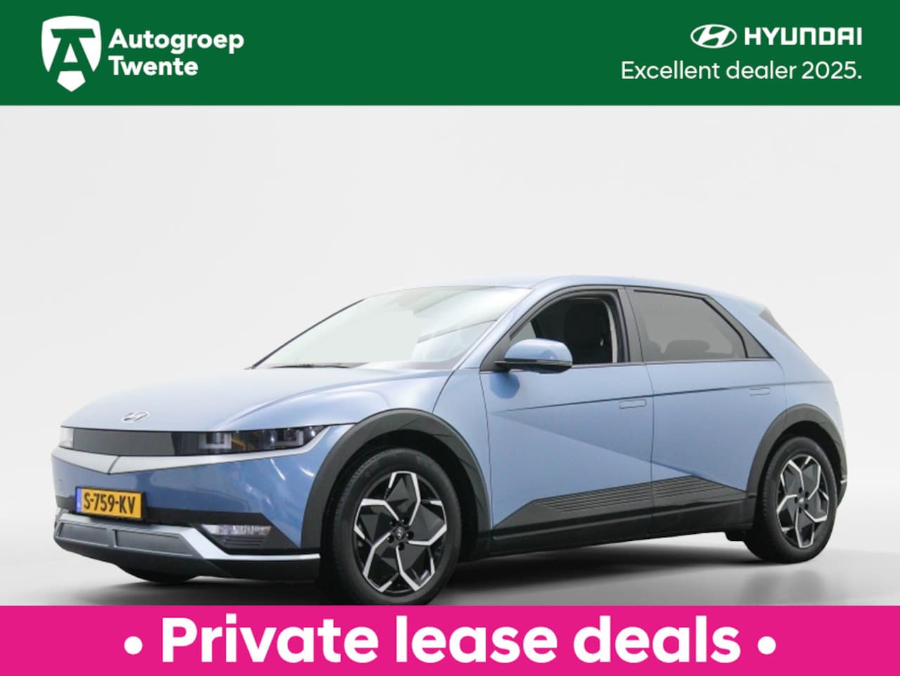 Hyundai IONIQ 5 - 77 kWh Style | Warmtepomp | Private lease 599,- p.m. | - AutoWereld.nl