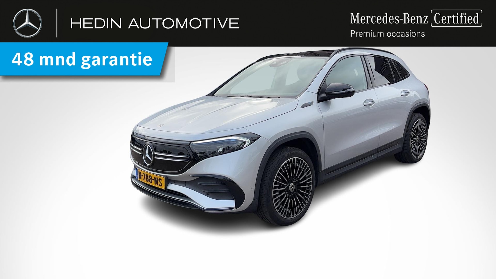 Mercedes-Benz EQA - EQA 250 Business Solution AMG | Premium Pakket | Nightpakket | Panoramadak | Head-Up | LED - AutoWereld.nl