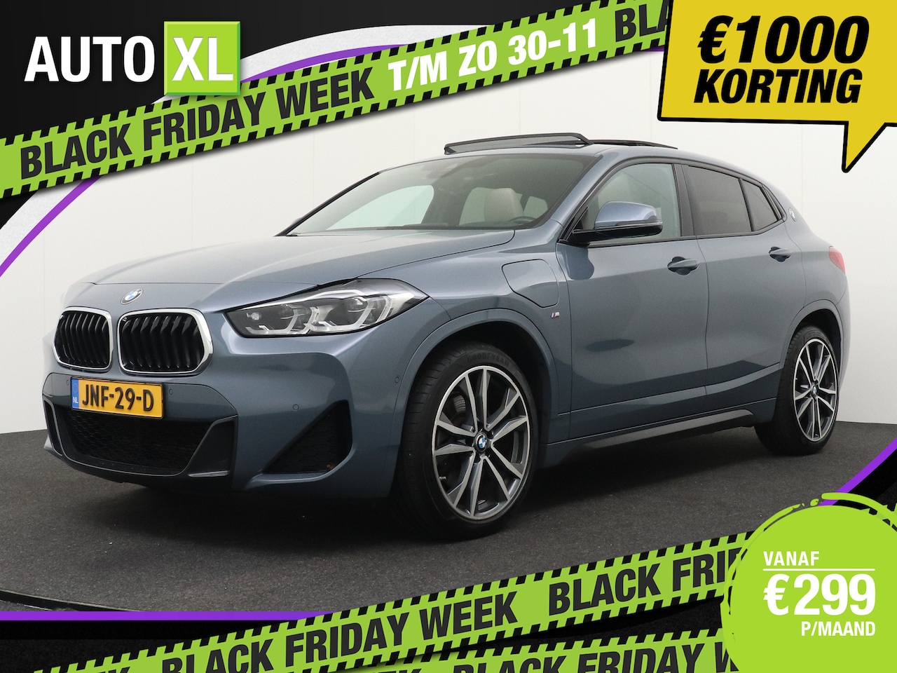 BMW X2 - xDrive25e 220PK M-Sport High Exe Pano-dak Adapt.Cruise 19'LMV HUD - AutoWereld.nl