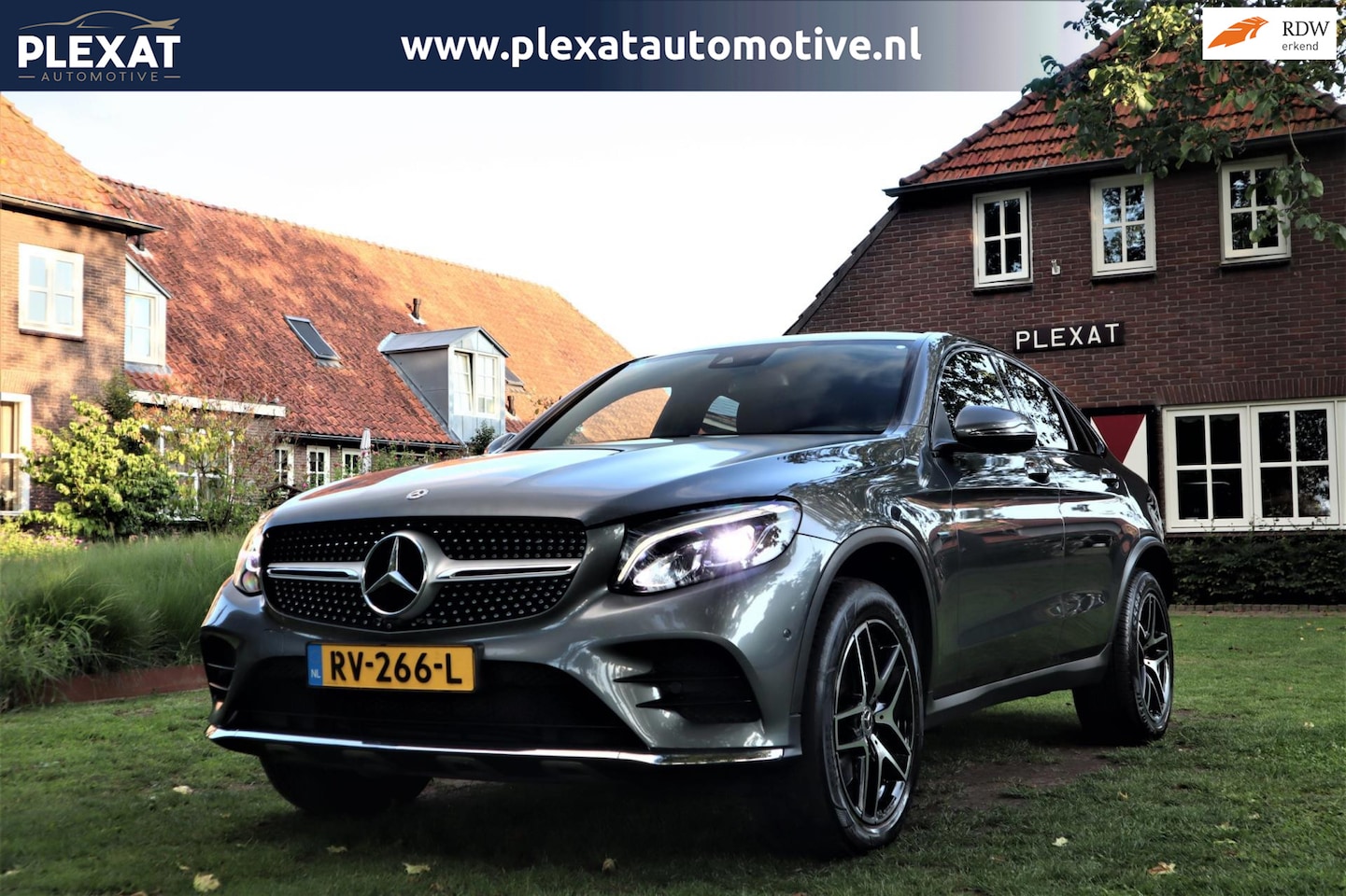 Mercedes-Benz GLC-klasse Coupé - 350e 4MATIC Business Solution AMG Aut. | GLC63 AMG Uitgevoerd | Sportstoelen | Full Led | - AutoWereld.nl
