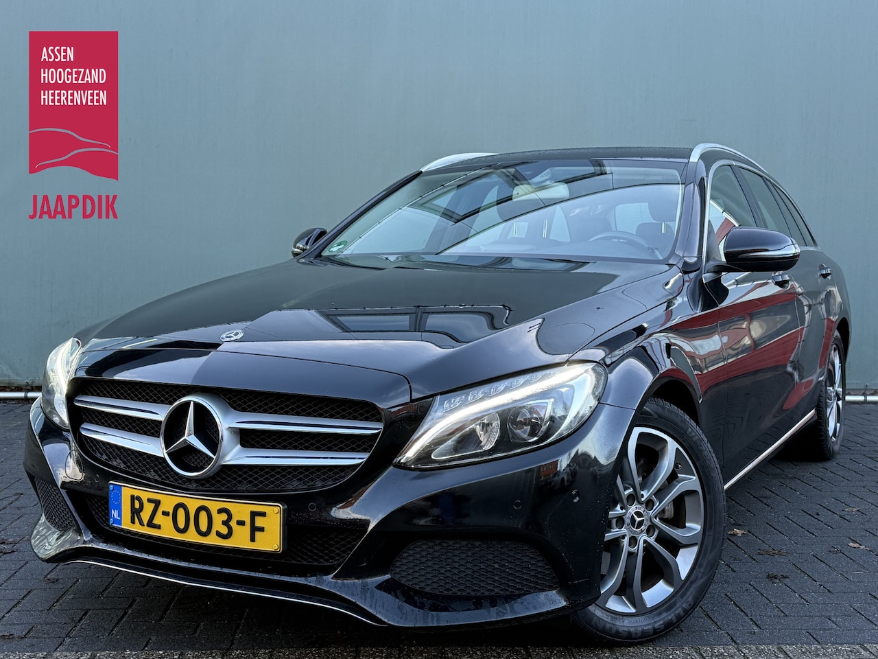 Mercedes-Benz C-klasse Estate - BWJ 2018 200 CDI 220 PK Business AUTOMAAT | FULL LED | STOELVERW. | HALF LEDER | CAMERA | - AutoWereld.nl