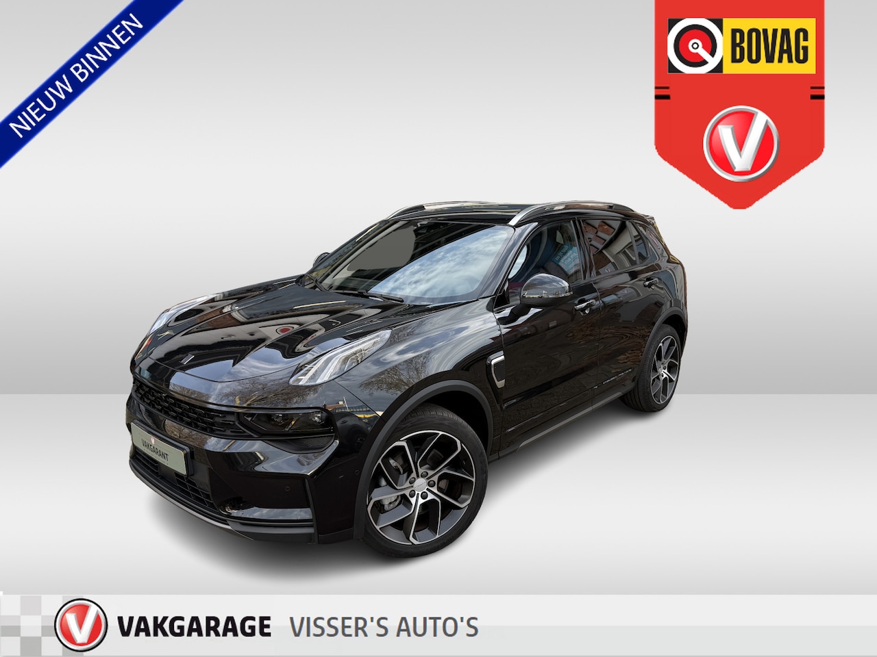 Lynk & Co 01 - 1.5 | Full Black | origineel NL auto | 360 graden camera | witte hemelbekleding | Apple Ca - AutoWereld.nl