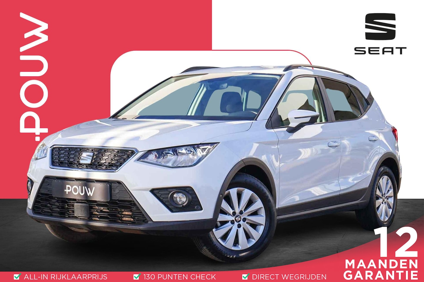 SEAT Arona - 1.0 TSI 95pk Style Business Intense | Navigatie | Camera | PDC | Android Auto/Apple Carpla - AutoWereld.nl
