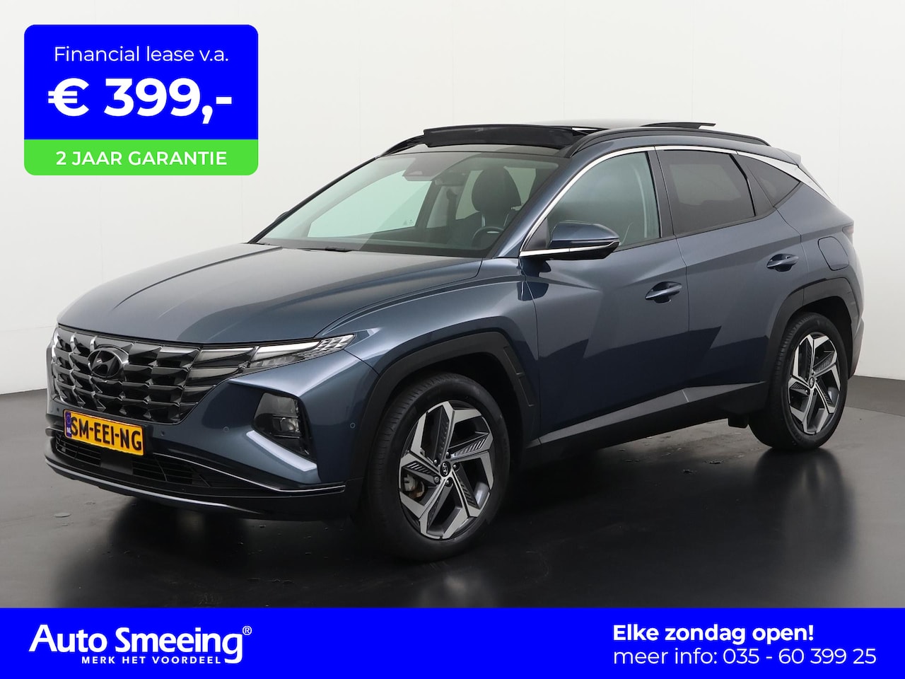 Hyundai Tucson - 1.6 T-GDI PHEV Premium Sky 4WD | Panoramadak | 360 Camera | Navigatie | Zondag Open! - AutoWereld.nl