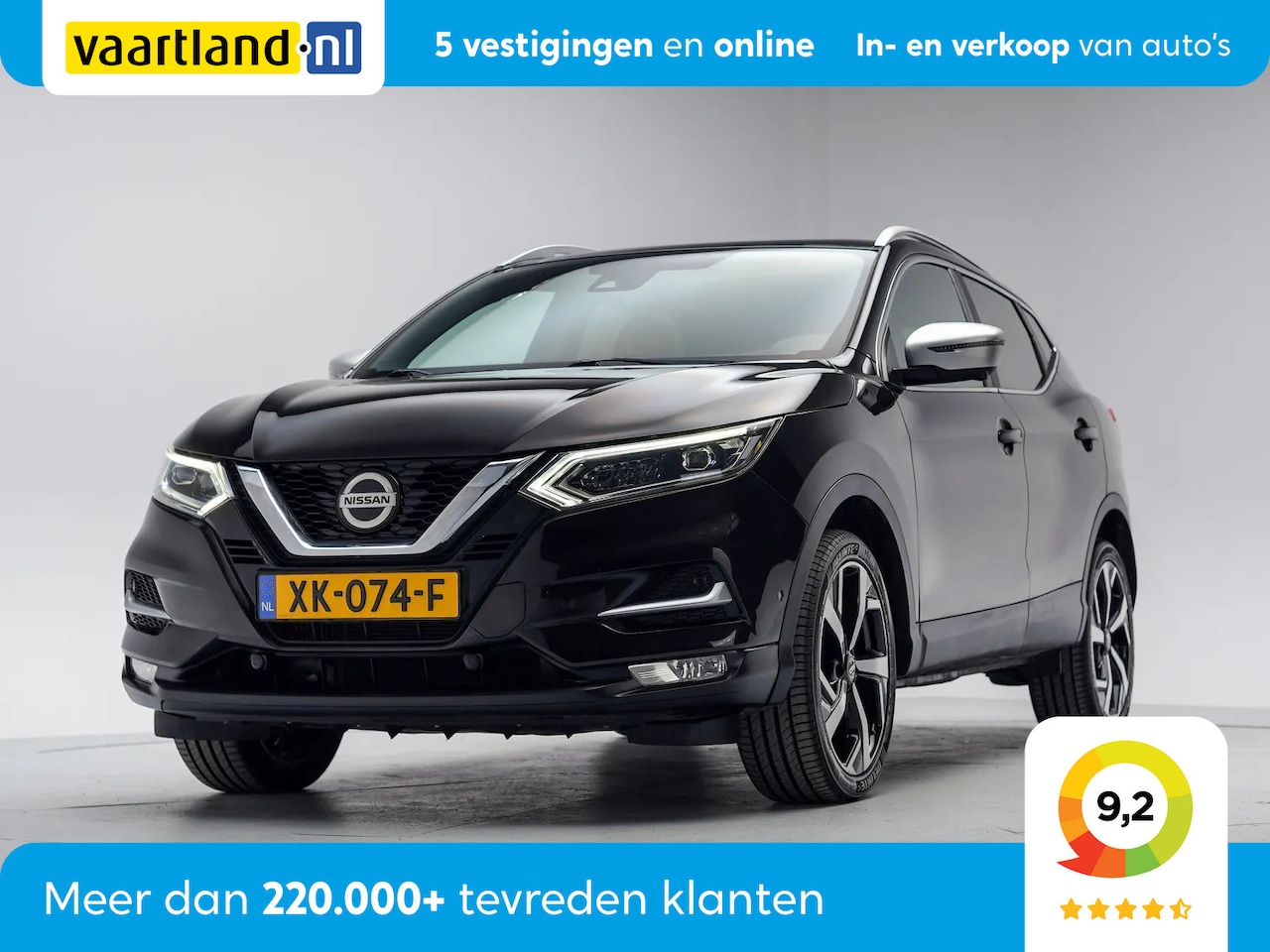 Nissan Qashqai - 1.2 Tekna + [ Panorama Leder Navi Camera ] - AutoWereld.nl