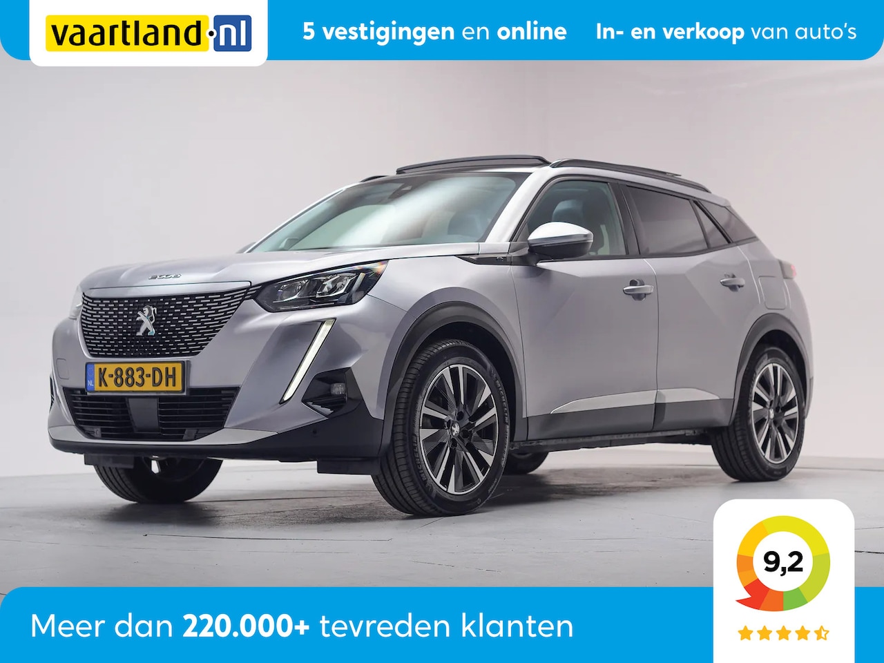 Peugeot e-2008 - EV Allure 50 kWh [ Panoramadak Navi Camera ] - AutoWereld.nl