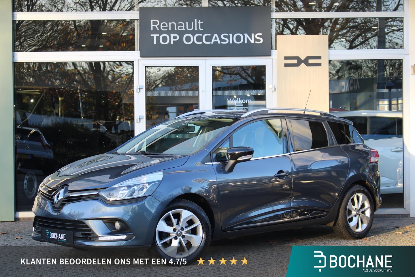 Renault Clio Estate - 0.9 TCe Limited | Trekhaak | Parkeersensoren achter | All Season banden - AutoWereld.nl