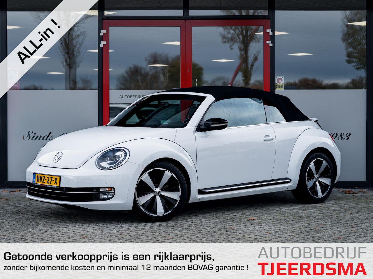 Volkswagen Beetle Cabriolet - 1.4 TSI Sport 160PK | Fender Audio | Bi-Xenon Koplampen | Stoelverwarming | Climate Contro - AutoWereld.nl