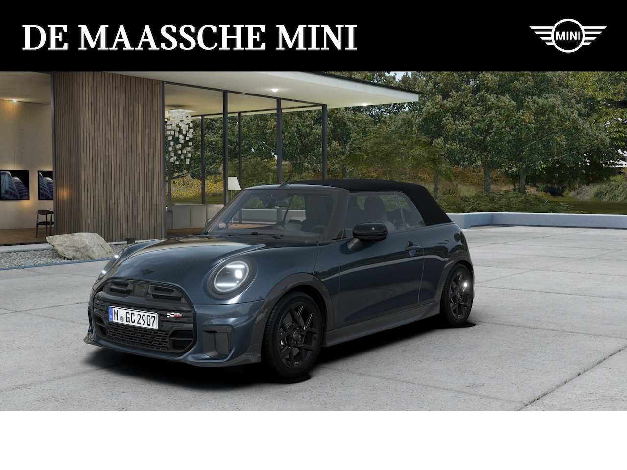 MINI Cabrio - Cooper C Automaat / John Cooper Works / Pakket M / 17" JCW Sprint Spoke black - AutoWereld.nl