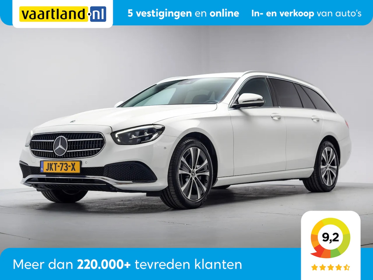 Mercedes-Benz E-klasse Estate - 300 e Avantgarde [ LED Leder Stoelverwarming ] - AutoWereld.nl