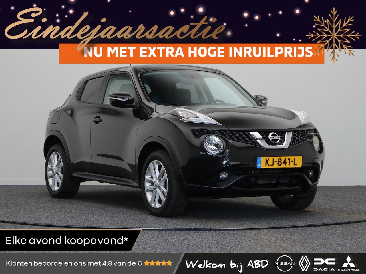 Nissan Juke - 1.2 DIG-T S/S Acenta | Climate Control | Cruise Control | Lichtmetalen Velgen | Afneembare - AutoWereld.nl