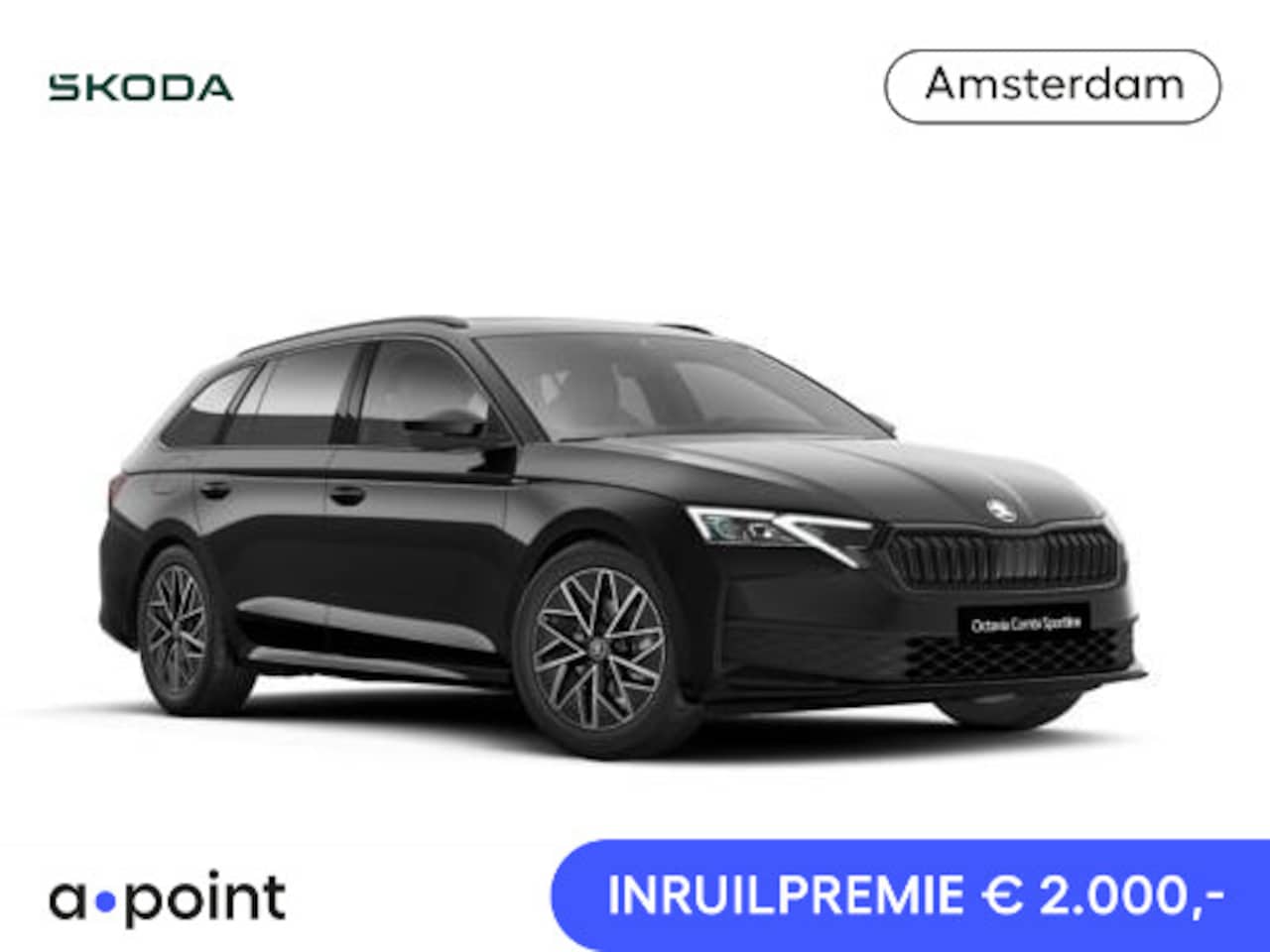 Skoda Octavia Combi - FL Sportline Tour 1.5 TSI m-HEV 110 kW / 150 PK Combi | Panorama schuif/kanteldak | Trekha - AutoWereld.nl