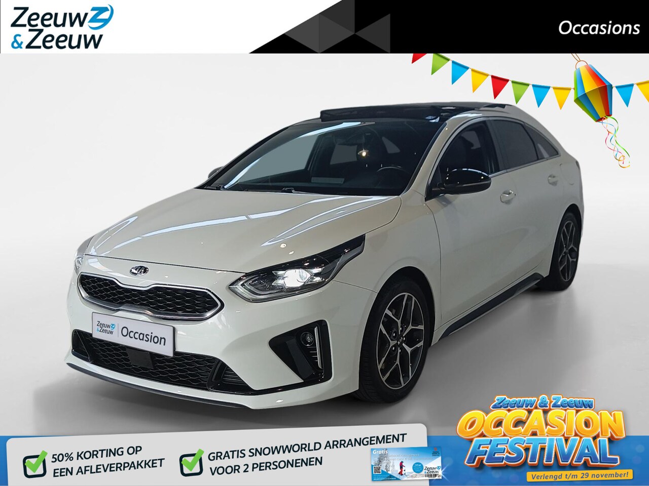 Kia Pro cee'd - 1.0 T-GDI GT-PlusLine *Navi+Camera*Schuif/Kanteldak*Climate*JBL Audio*Memory Stoelen*Vol o - AutoWereld.nl