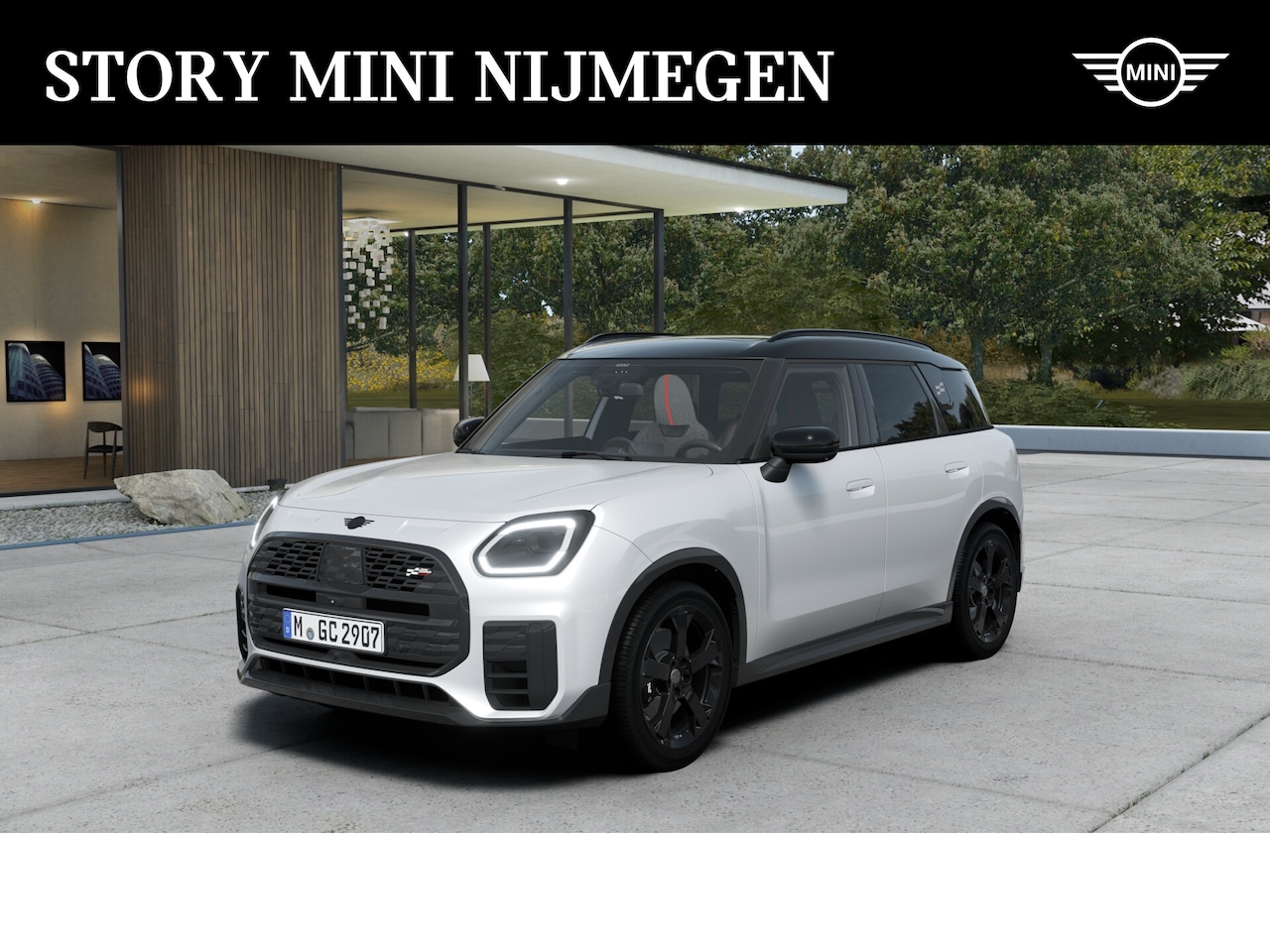 MINI Countryman - C Automaat / John Cooper Works / Pakket XL / 19" JCW Runway Spoke black - AutoWereld.nl