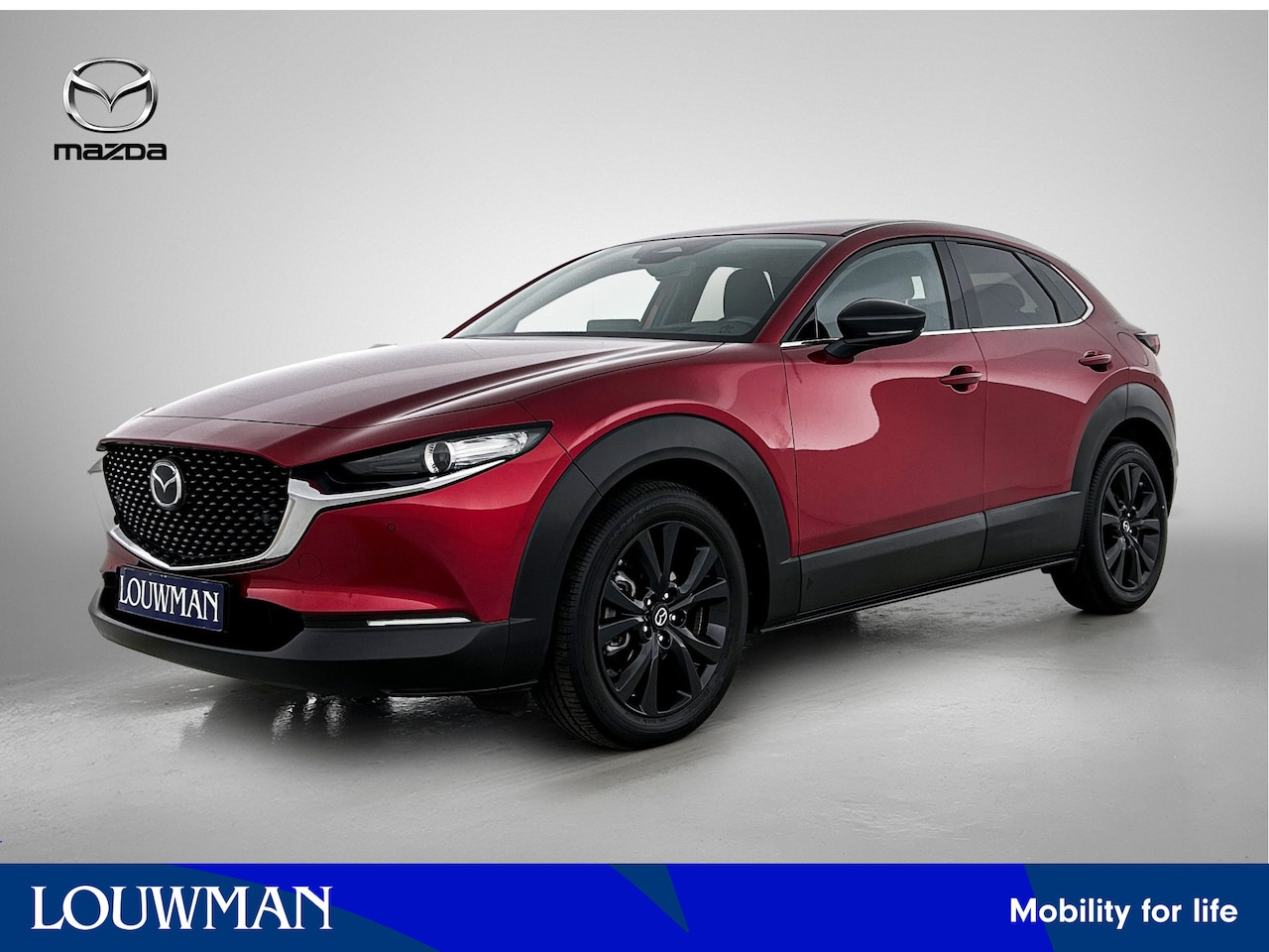 Mazda CX-30 - 2.5 e-SkyActiv-G M Hybrid Homura Interesse in dit voertuig? Hij is uitsluitend te bezichti - AutoWereld.nl