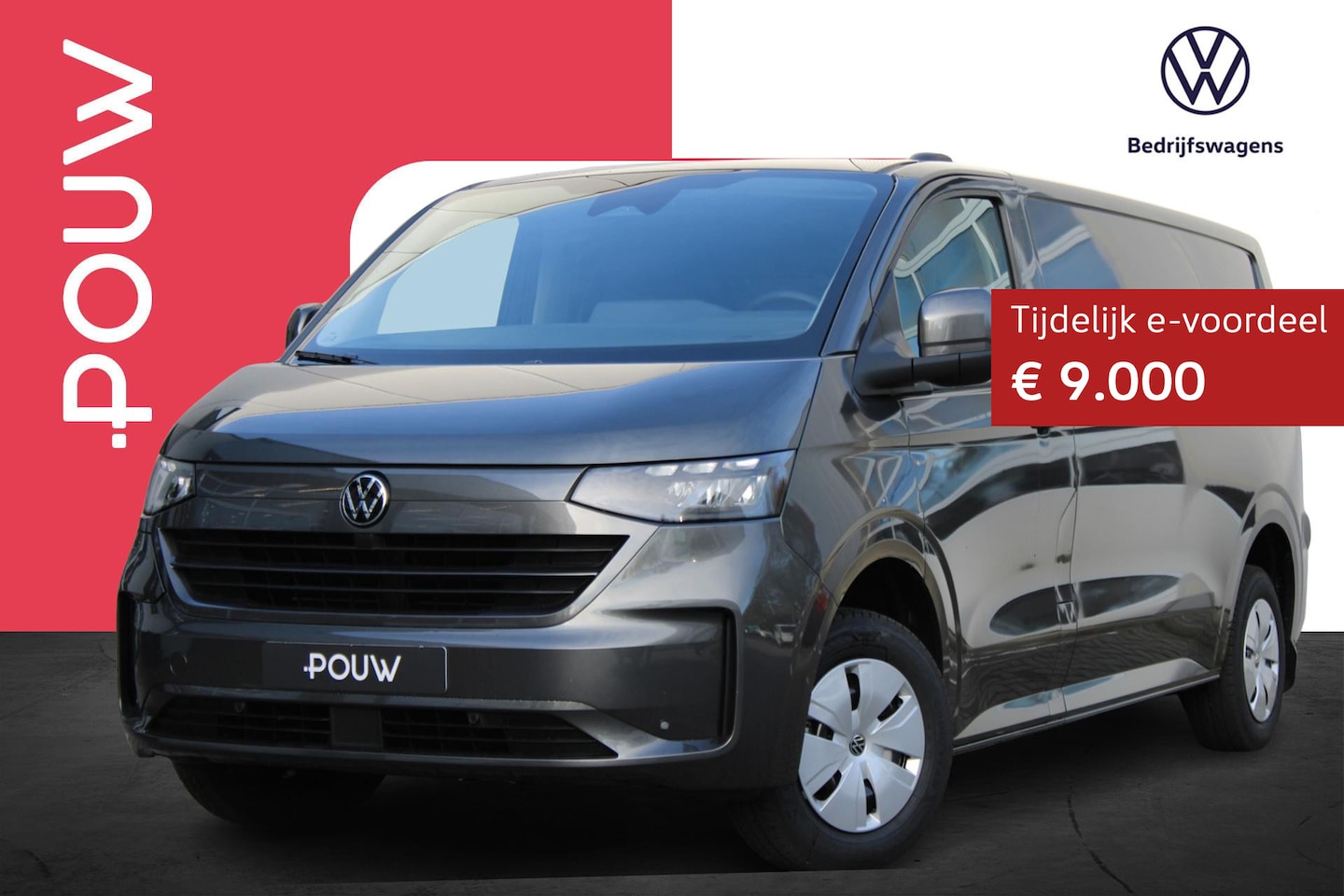 Volkswagen e-Transporter - 34 218pk L2H1 Life 64 kWh | Verwarmde Voorruit | Trekhaak - AutoWereld.nl