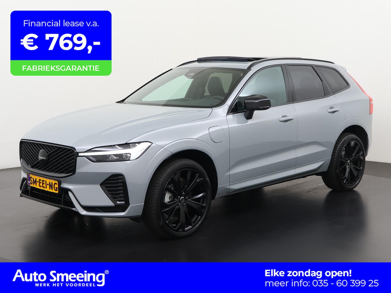 Volvo XC60 - T6 Recharge AWD | Plus Black Edition | Facelift | Panoramadak | Harman/Kardon | Zondag Ope - AutoWereld.nl