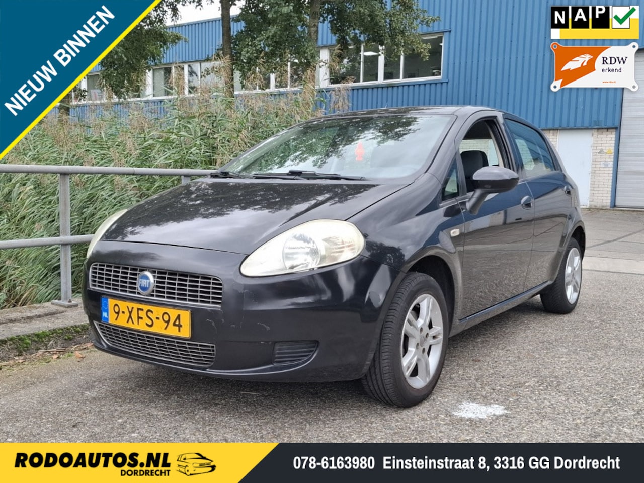 Fiat Grande Punto - 1.4 Racing 5-Deurs Boekjes Nieuwe APK ✅ - AutoWereld.nl