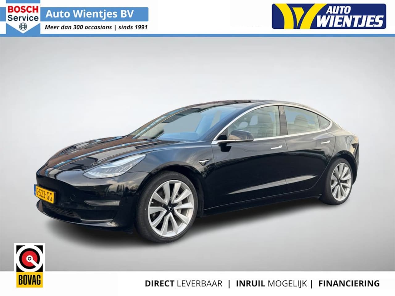 Tesla Model 3 - Long Range RWD Long Range AWD 75kWh | Leer | Pano - AutoWereld.nl