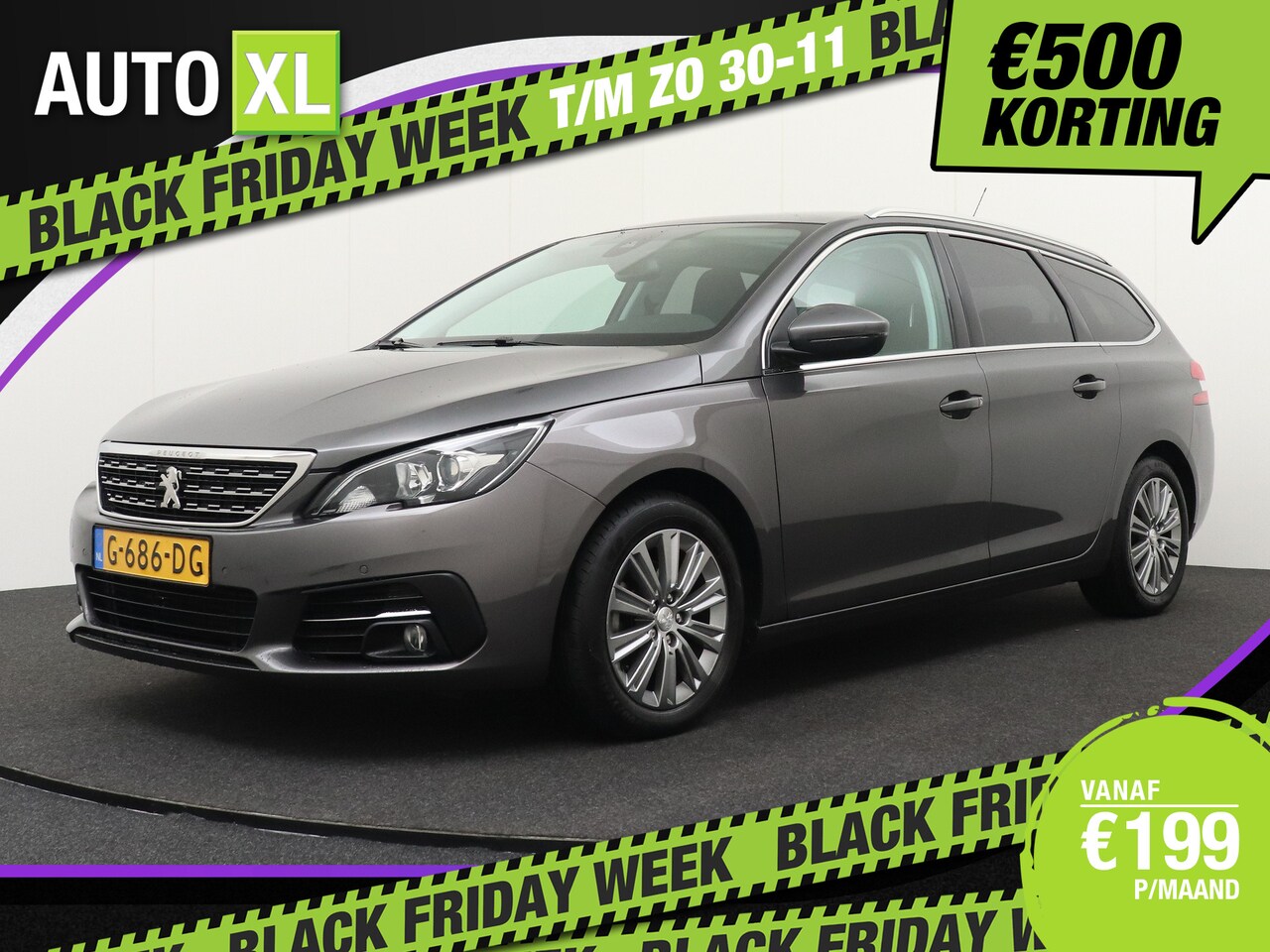 Peugeot 308 SW - 1.2T 131 PK Premium Carplay 360* Camera Carplay - AutoWereld.nl