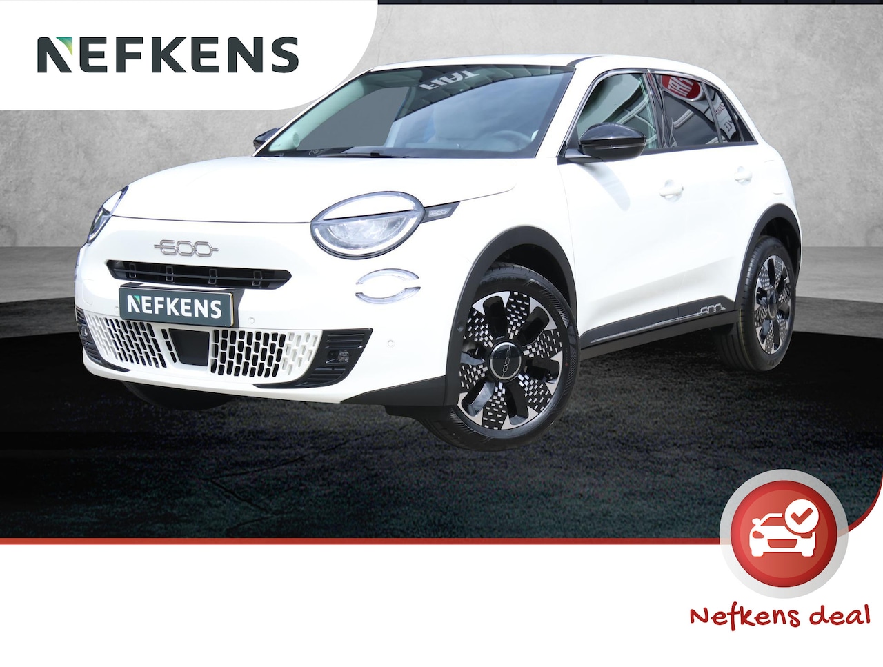 Fiat 600 - 1.2 Hybrid 110pk La Prima Automaat | Elektrische stoelverstelling | Navigatie | Camera - AutoWereld.nl