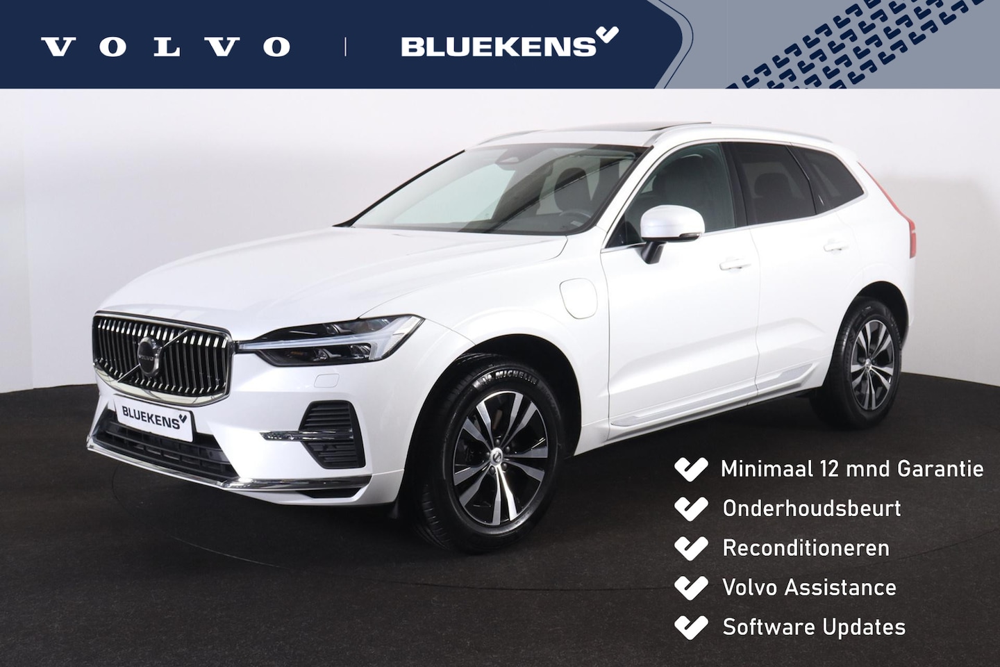 Volvo XC60 - T6 Recharge AWD Core Bright - Panorama/schuifdak - IntelliSafe Assist - Harman/Kardon audi - AutoWereld.nl