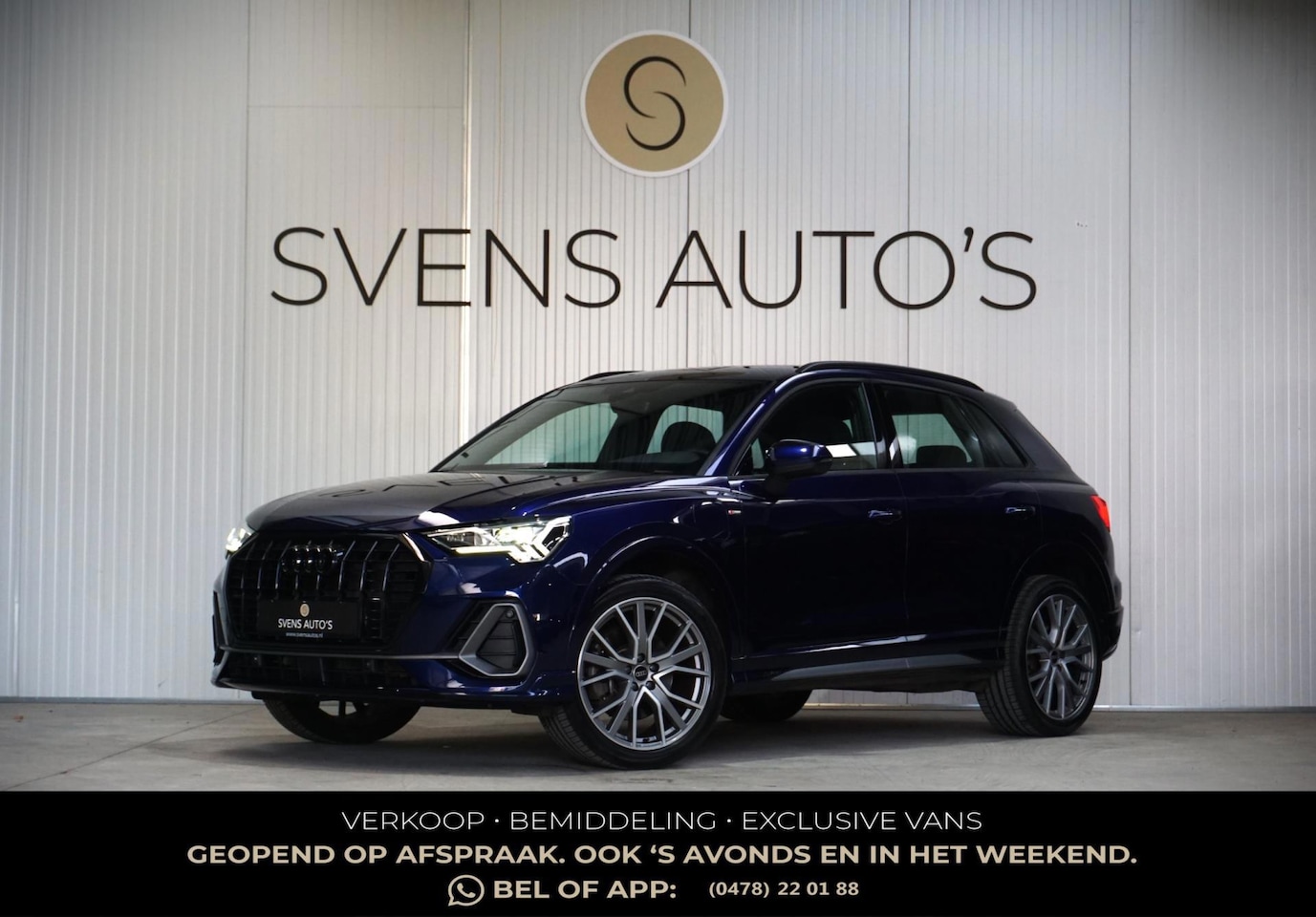 Audi Q3 - 45 TFSIe S-Line Black Edition Trekhaak|20"|Carplay|ACC|LED - AutoWereld.nl