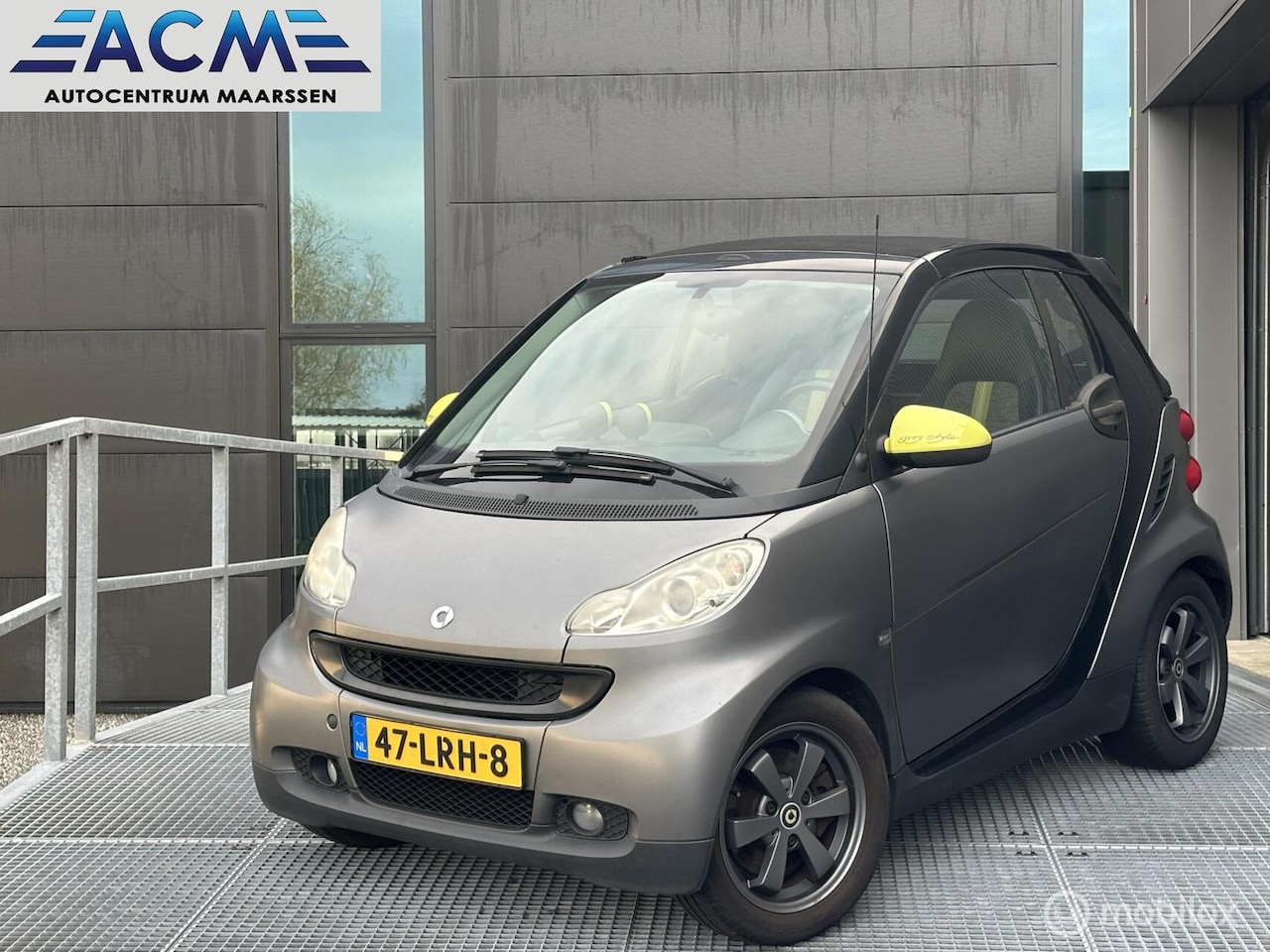 Smart Fortwo cabrio - 1.0 mhd edition greystyle 1.0 mhd edition greystyle - AutoWereld.nl
