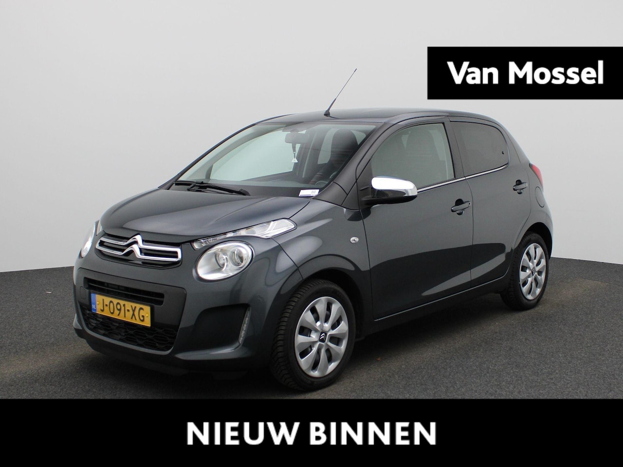 Citroën C1 - 1.0 VTi Feel | AIRCO | BLUETOOTH AUDIO | LIMITER | MULTIFUNCTIONEEL STUURWIEL | - AutoWereld.nl