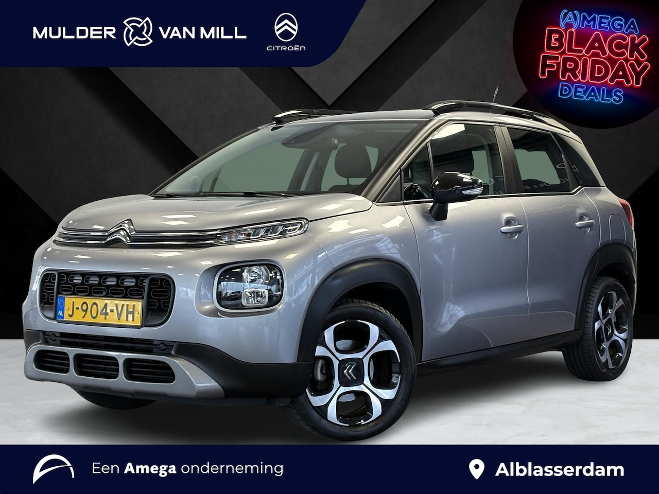 Citroën C3 Aircross - Feel Pack 1.2 Turbo 110pk | UNIEKE KM-STAND! | NAVI | CLIMA | PARKEERHULP | 17" LM-VELGEN - AutoWereld.nl