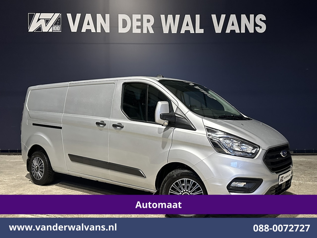 Ford Transit Custom - 2.0 TDCI 131pk Automaat L2H1 Euro6 Airco | Apple Carplay | Cruisecontrol | Android Auto ve - AutoWereld.nl