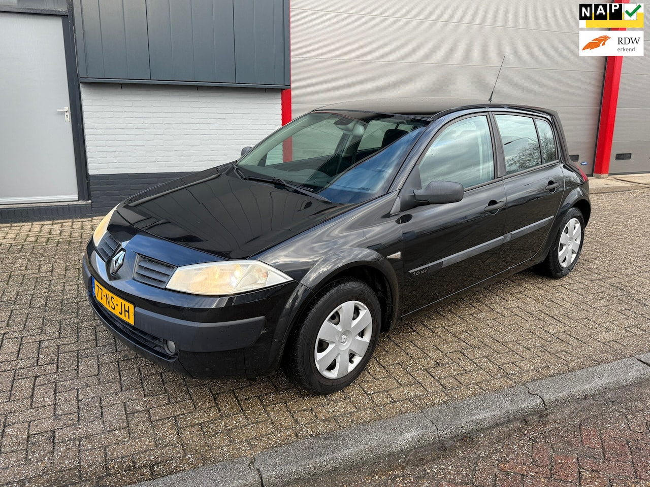 Renault Mégane - 1.6-16V Expression Basis 1.6-16V Expression Basis - AutoWereld.nl