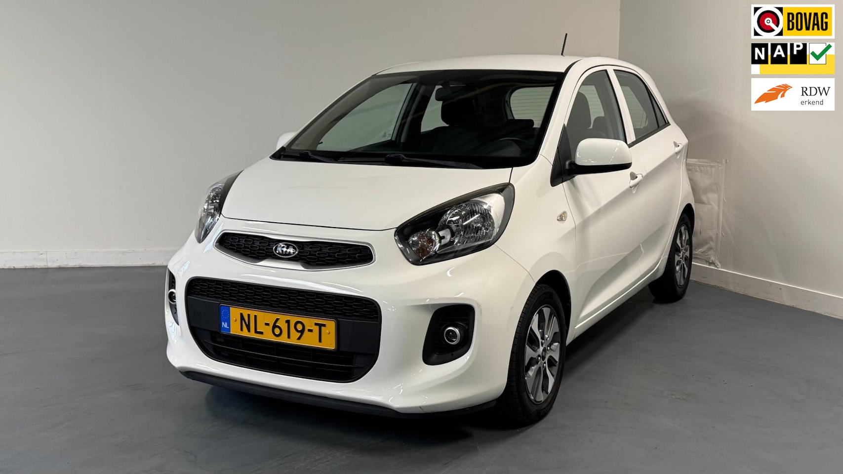 Kia Picanto - 1.0 CVVT EconomyPlusLine | NL-AUTO | NAVI | PARKEER CAMERA | - AutoWereld.nl
