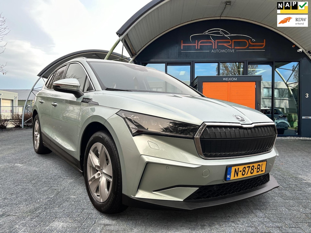 Skoda Enyaq iV - 80 SOH 92% Panoramadak Leder NL-Auto Rijklaarprijs! incl. Dealerservice - AutoWereld.nl
